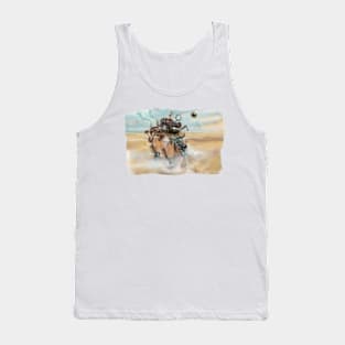 Steampunk. City Armadillo. Tank Top